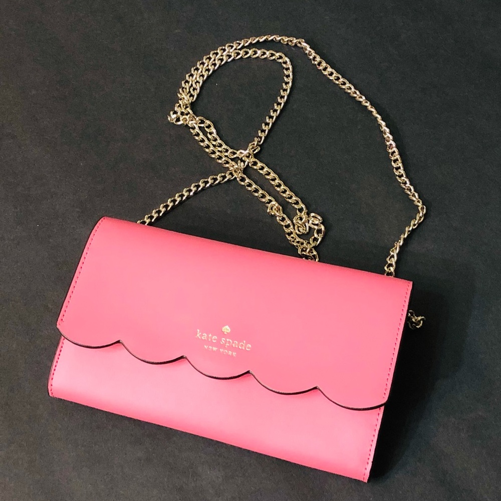 NWT Kate Spade gemma wallet on a chain